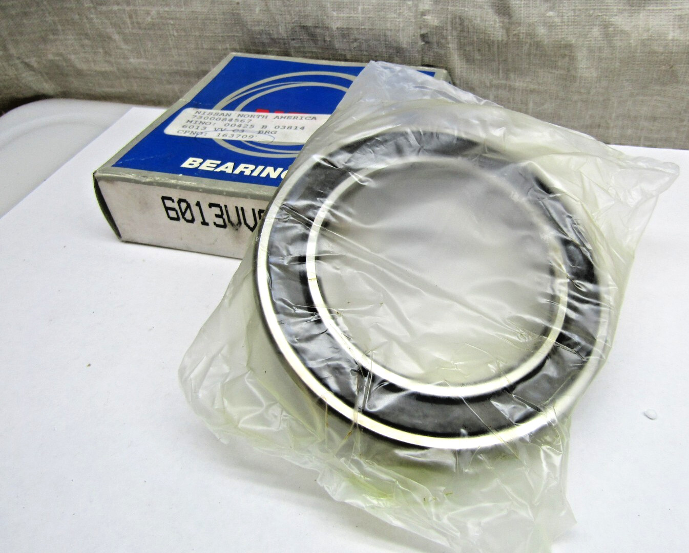 NSK 6013VV C3 65mm X 100mm X 18mm Sealed Bearing