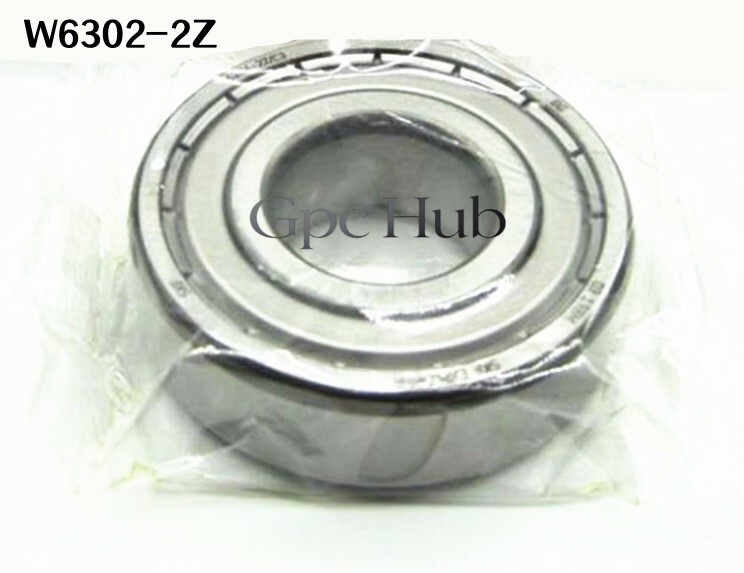 1PC New SKF W6302-2Z Stainless Steel Deep Groove Ball Bearing 15x42x13mm