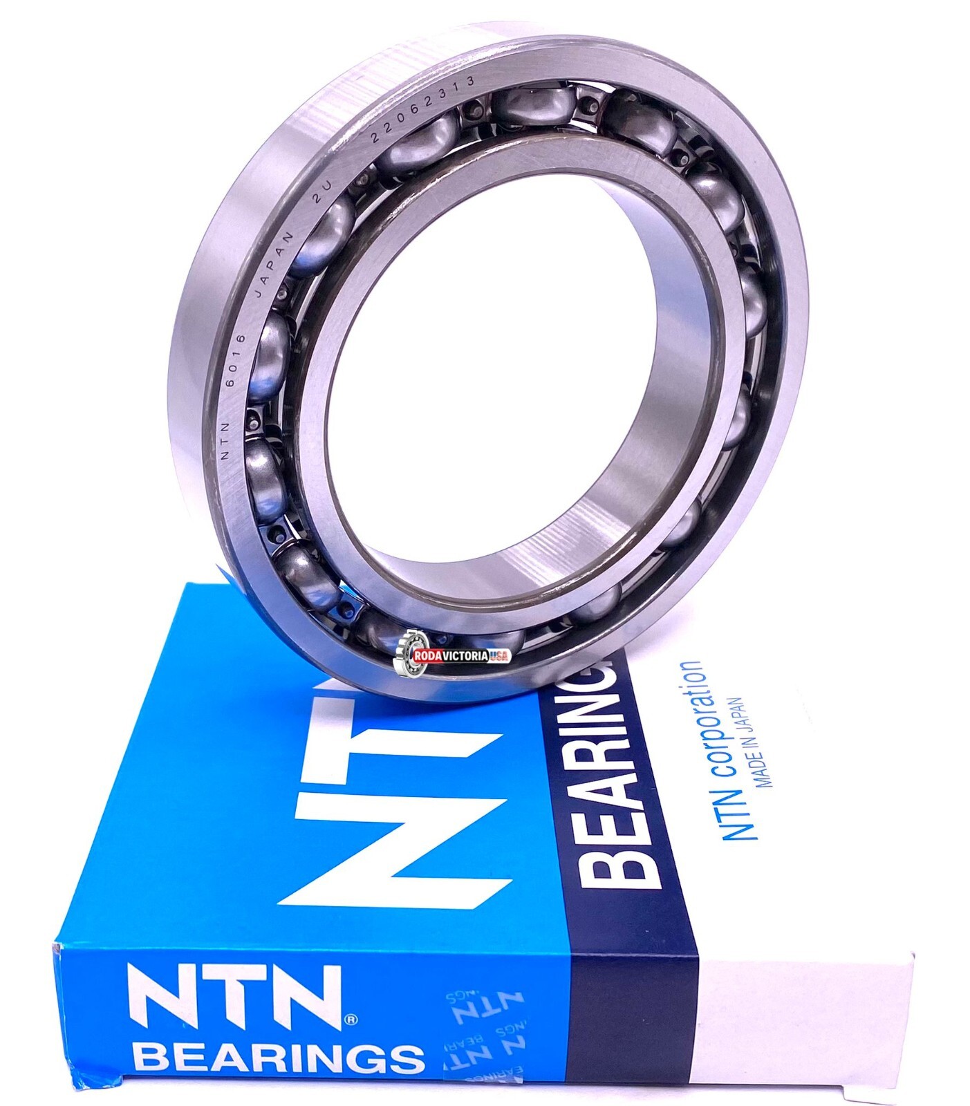 NTN Japan 6016 C3 Deep Groove Ball Bearing, Open Type, No Seals 80x125x22 mm
