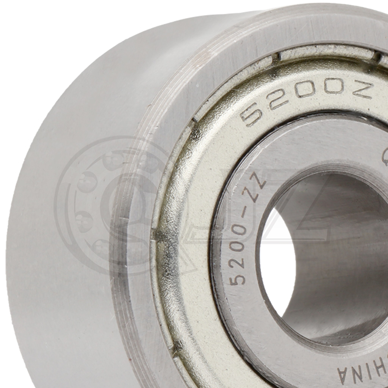 [Qty.2] 5200-ZZ Angular Contact Double Row Bearing [10mm Bore x 30mm x 14.3mm]