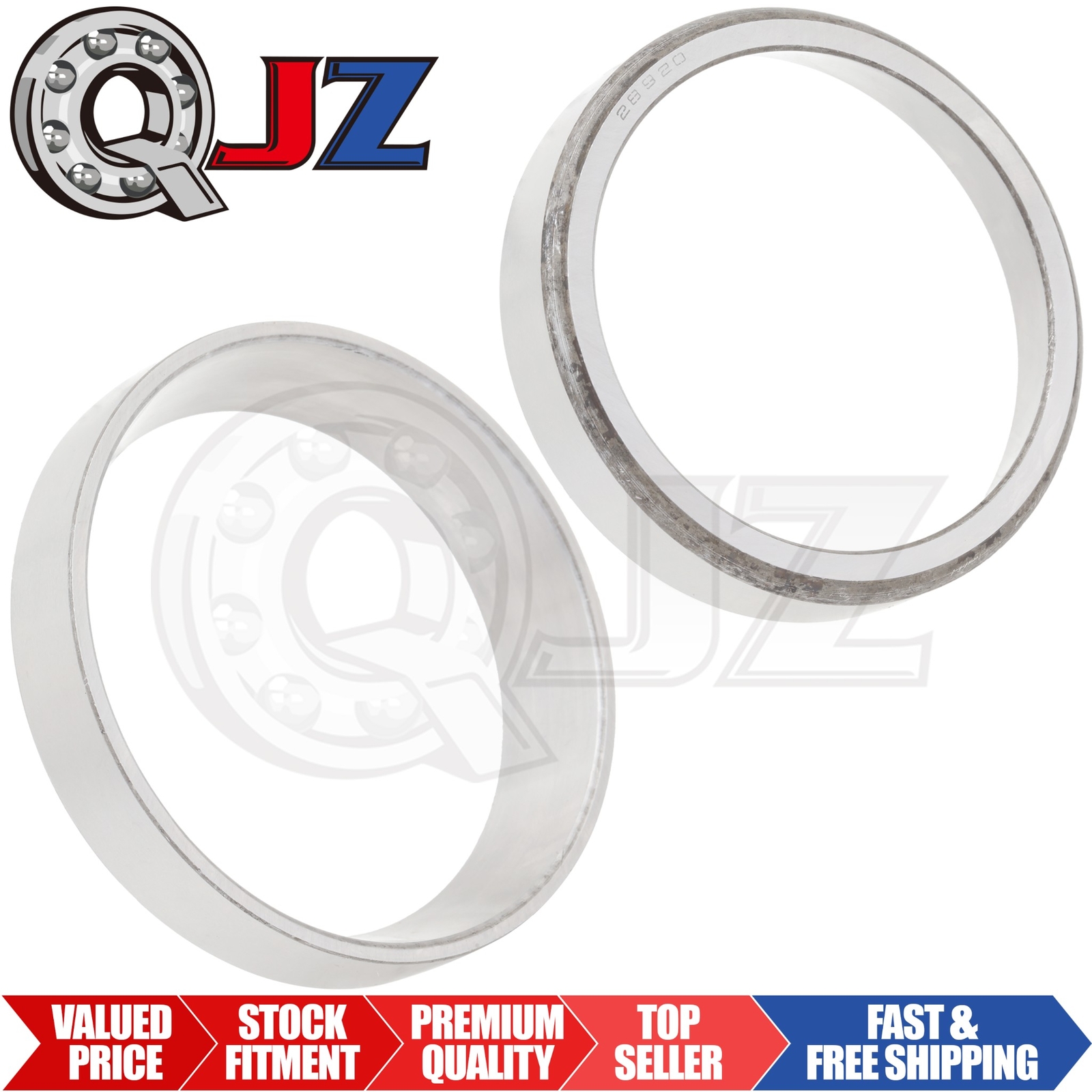[Qty.2] BR-28920 Tapered Roller Bearing Single-Cup/Race [ 4.0″ OD X 0.7813″ W]