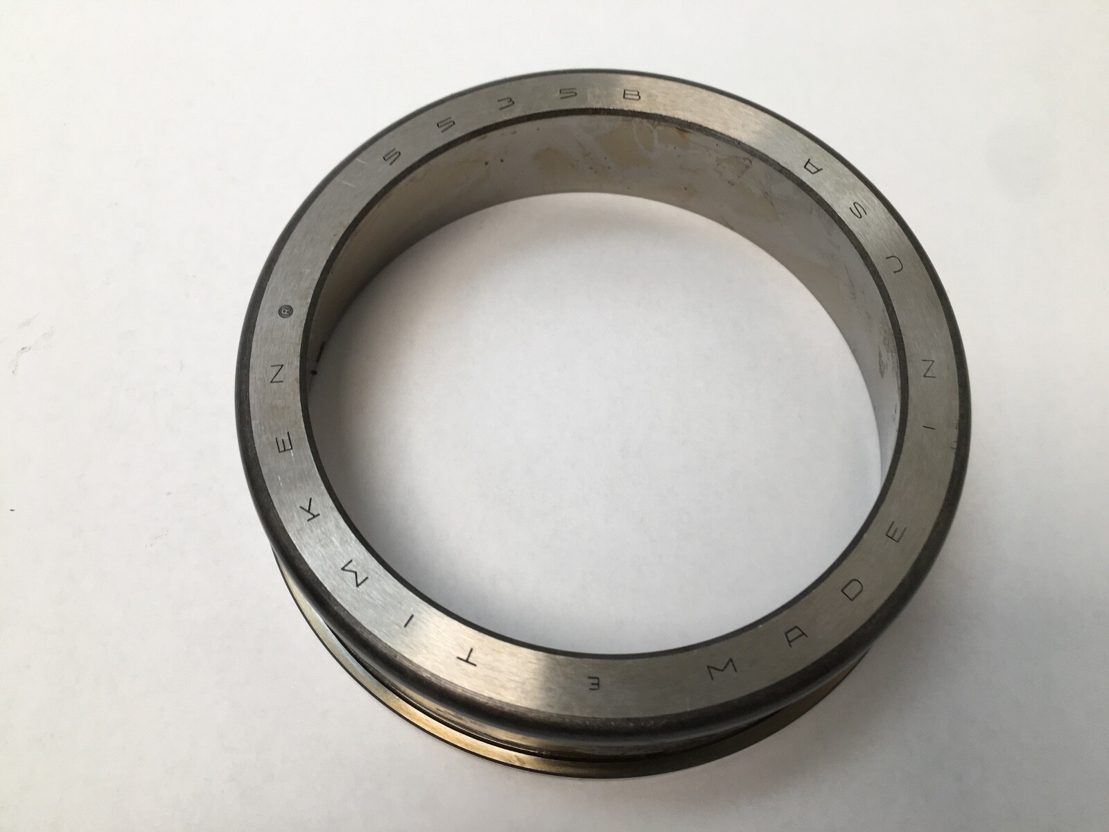 Timken 5535B Flange Taper Roller Bearing Cup/Race 4-13/16″ OD 5535-B USA