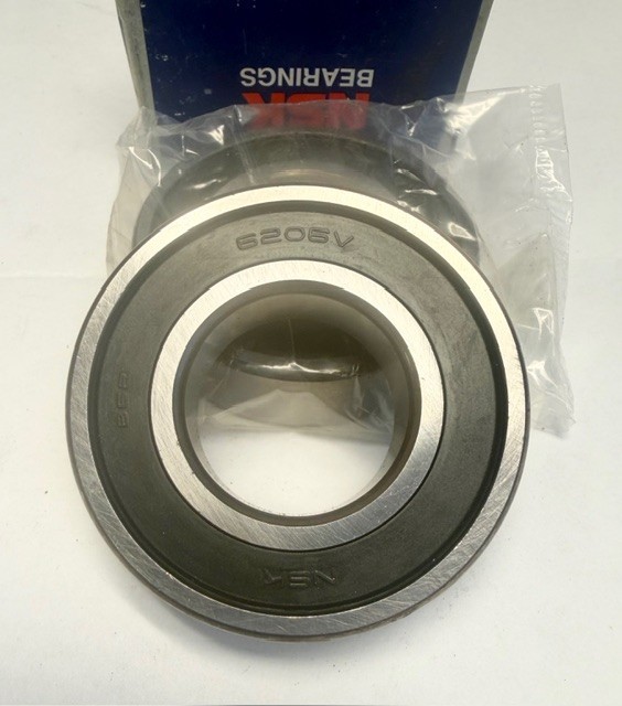 (2) NSK 6206VVC3 Sealed Radial Ball Bearing 30x62x16mm