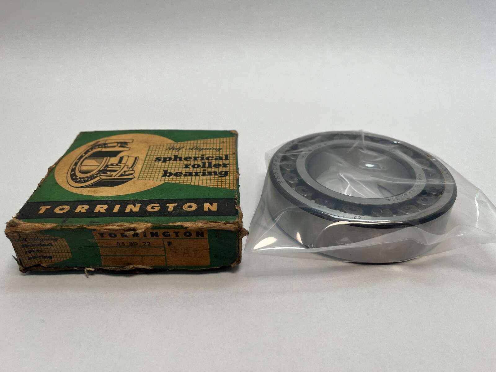 Torrington 22211 Spherical Bearing 55x100x25 mm 22211/55SD22-F3-Q2 USA