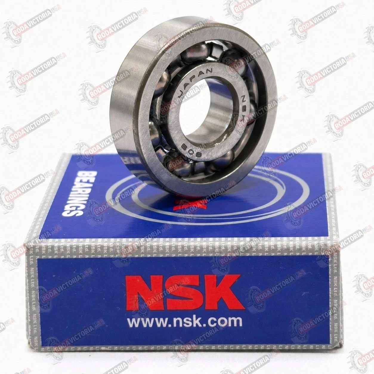 NSK 608 UM C3 Deep Groove Ball Bearing Open type No Seals 8x22x7 mm