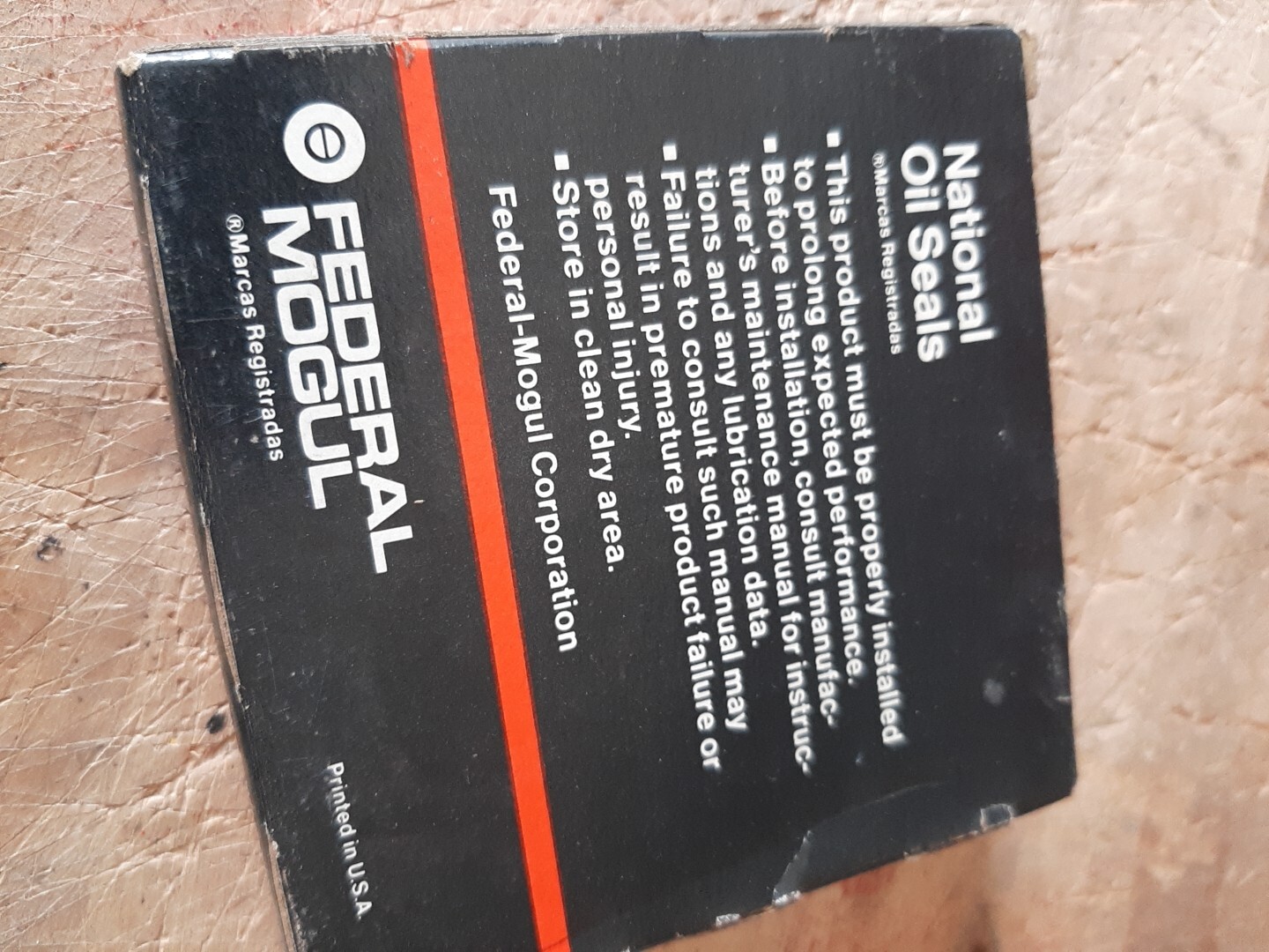 1884 Seal National Oil Seals Federal-Mogul pto shaft wheel axil