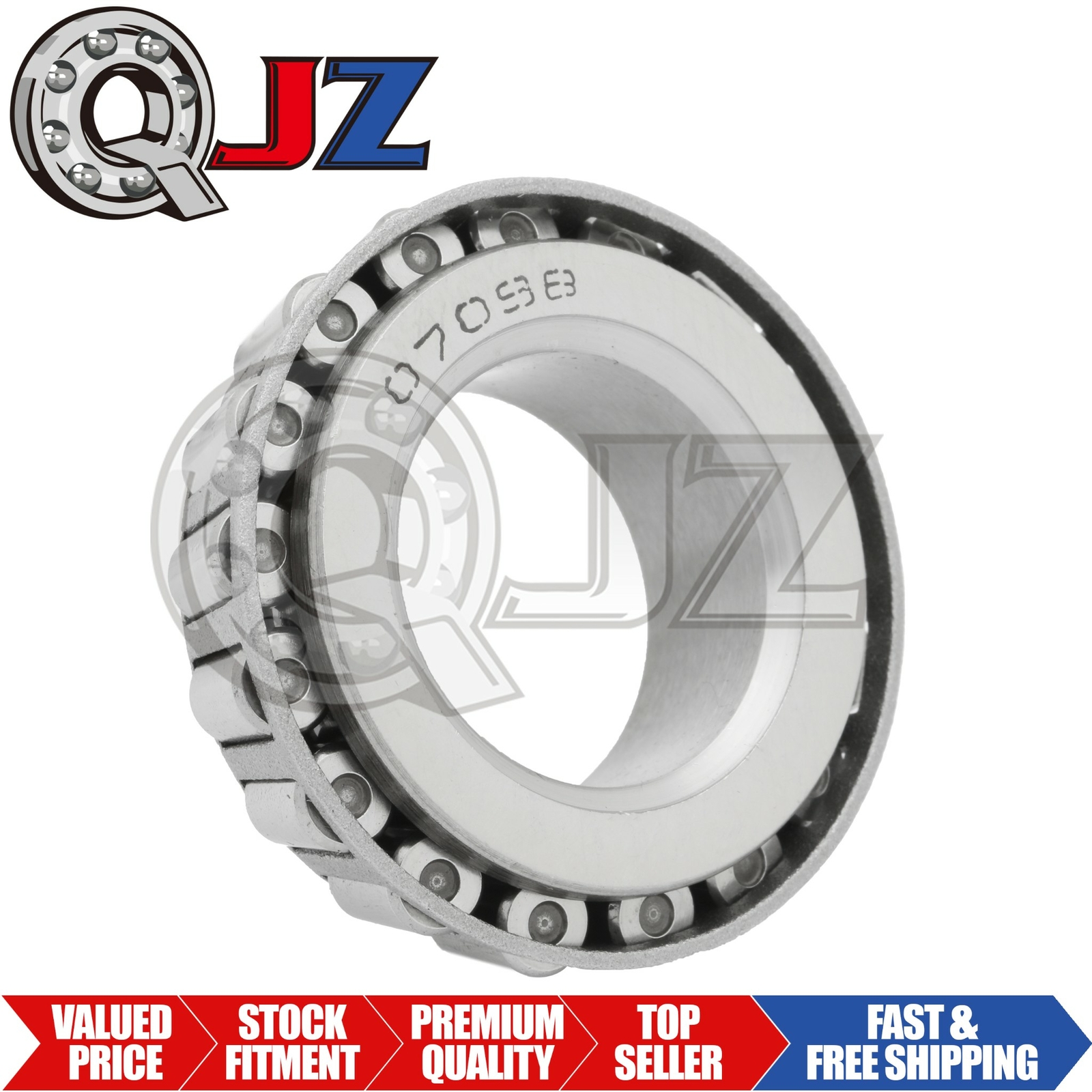 [1-Pack] 07098 Tapered Roller Bearing Inner Cone 0.9835″ (Bore) x 0.561″ (Width)