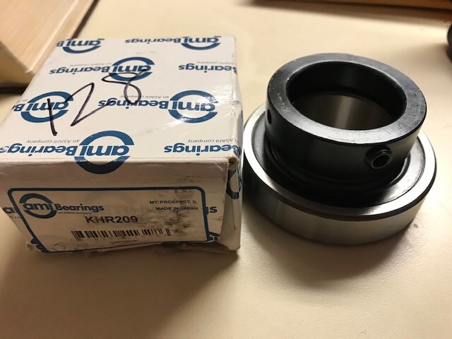 New AMI Insert Bearing KHR209-26 1-5/8” Bore
