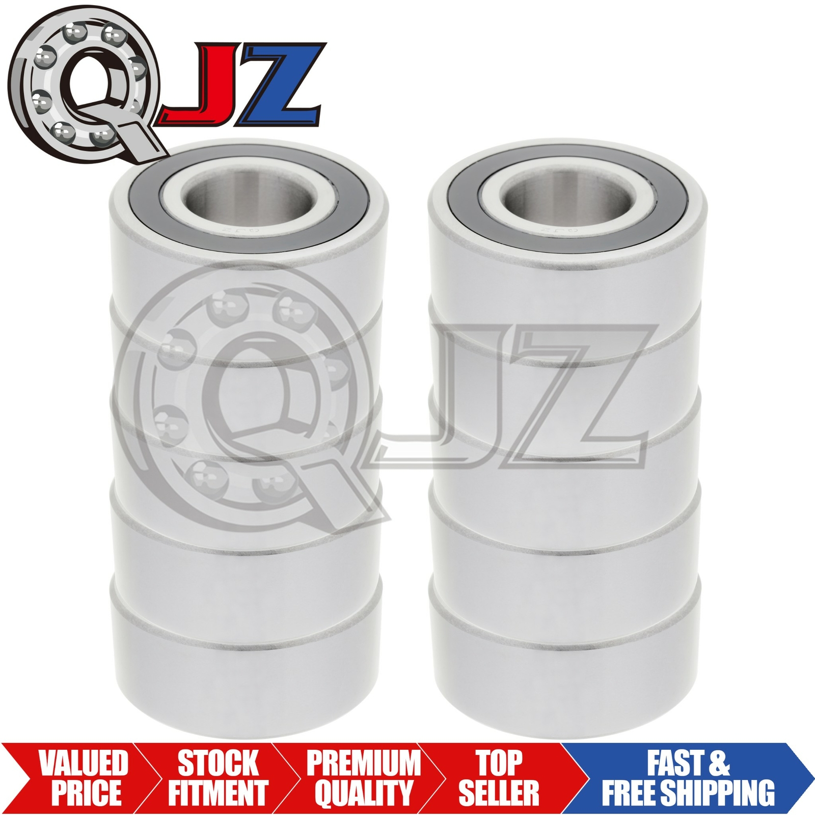 [10-Pk] 6017-2RS Deep Groove Radial Ball Bearing Rubber Seal 85mm x 130mm x 22mm
