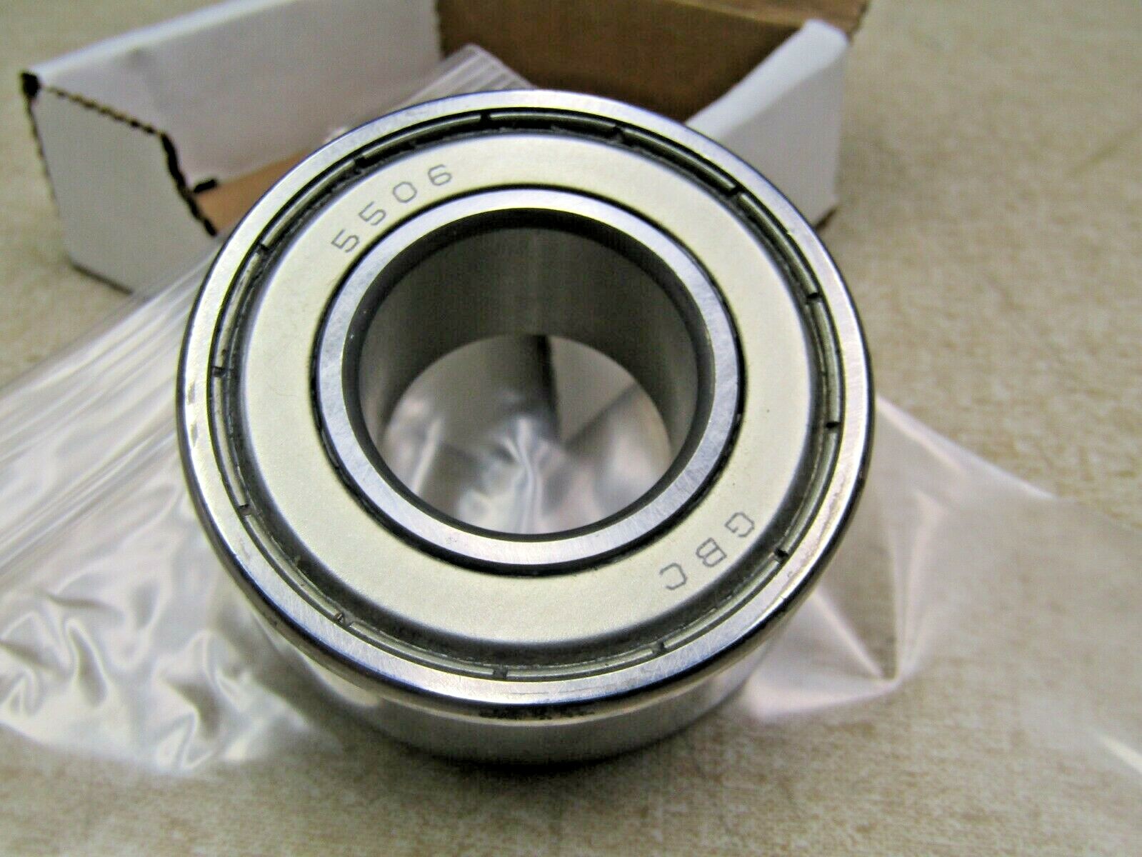 SMT Japan 5206Z GBC 5506 30mm X 62mm X 15/16″ Angular Contact Bearing 1 Shield