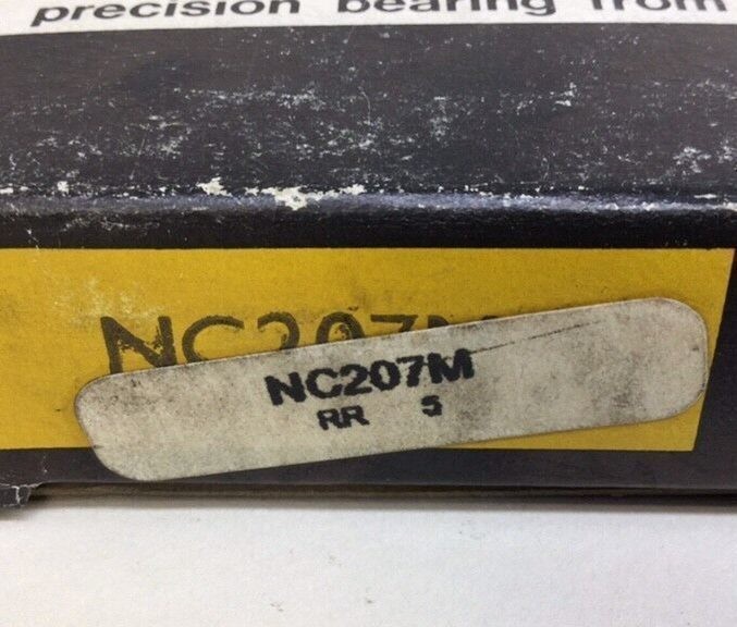 RHP NC207M Cylindrical Roller Bearing 35mm ID X 72mm OD X 17mm W NC-207-M