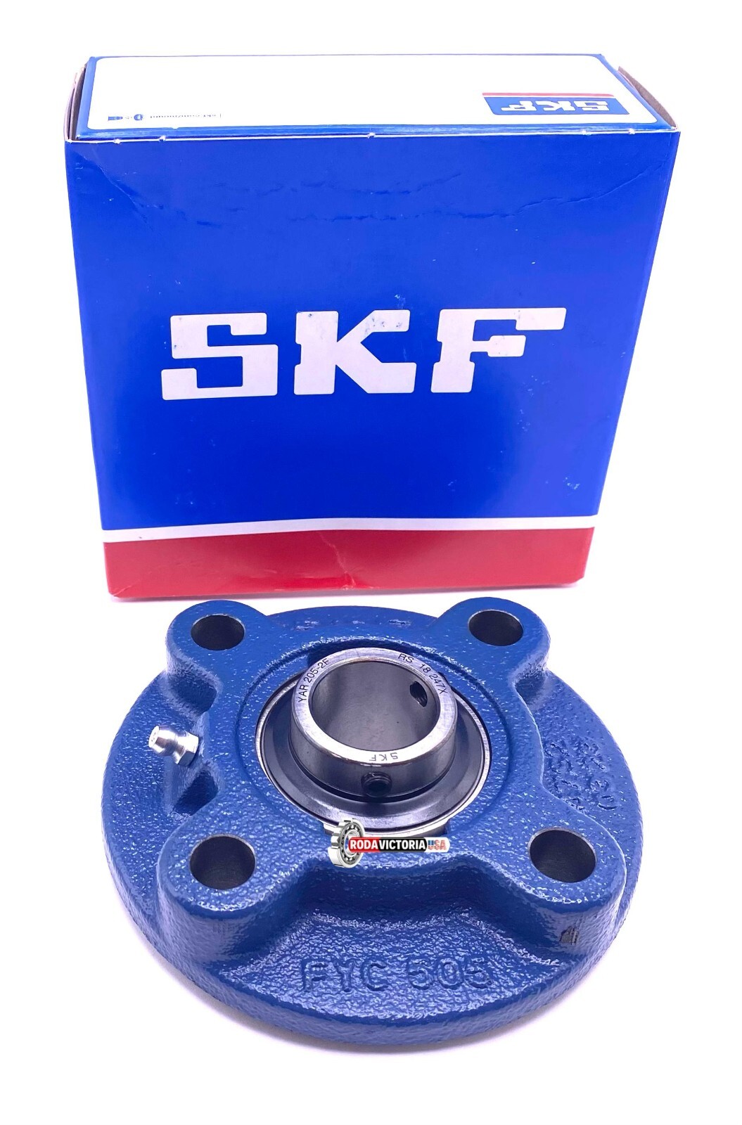 SKF ITALY FYC25 TF Housing and Bearing YAR205-2F + FYC505 25x110x34.10 mm