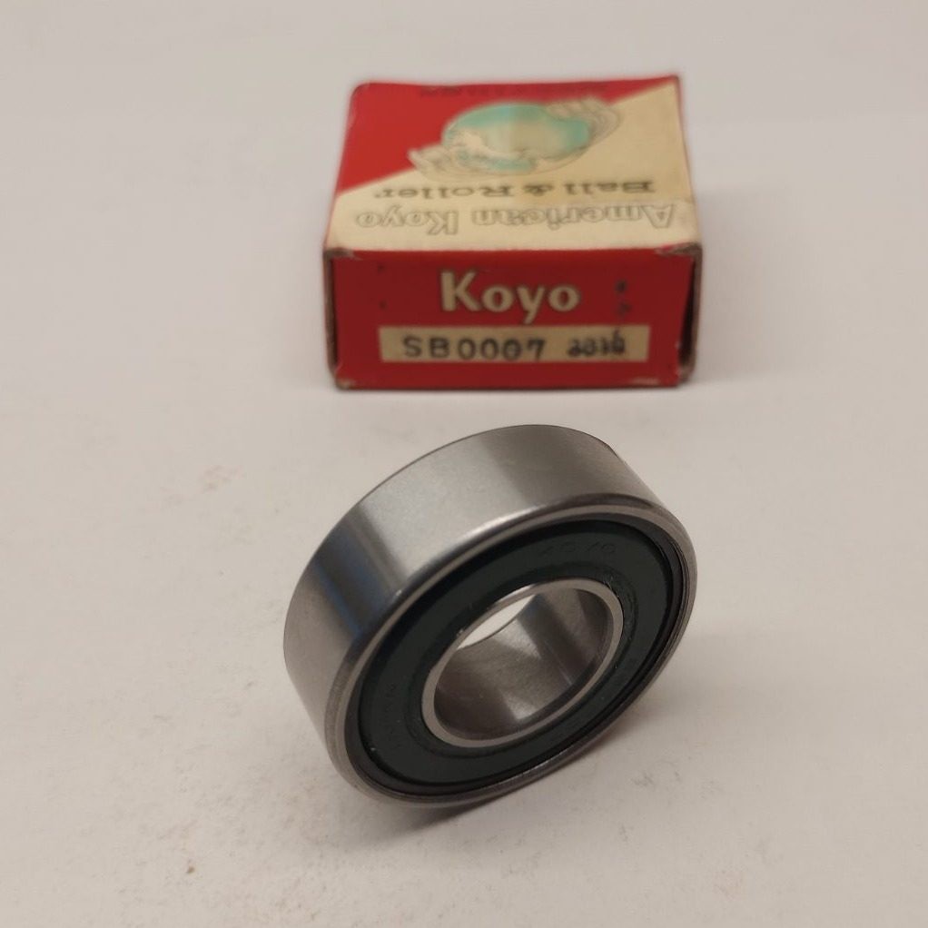 Koyo SB0007 Ball Bearing 1-Sealed/1-Shielded 0.625 in ID x 35mm OD x 11mm Width