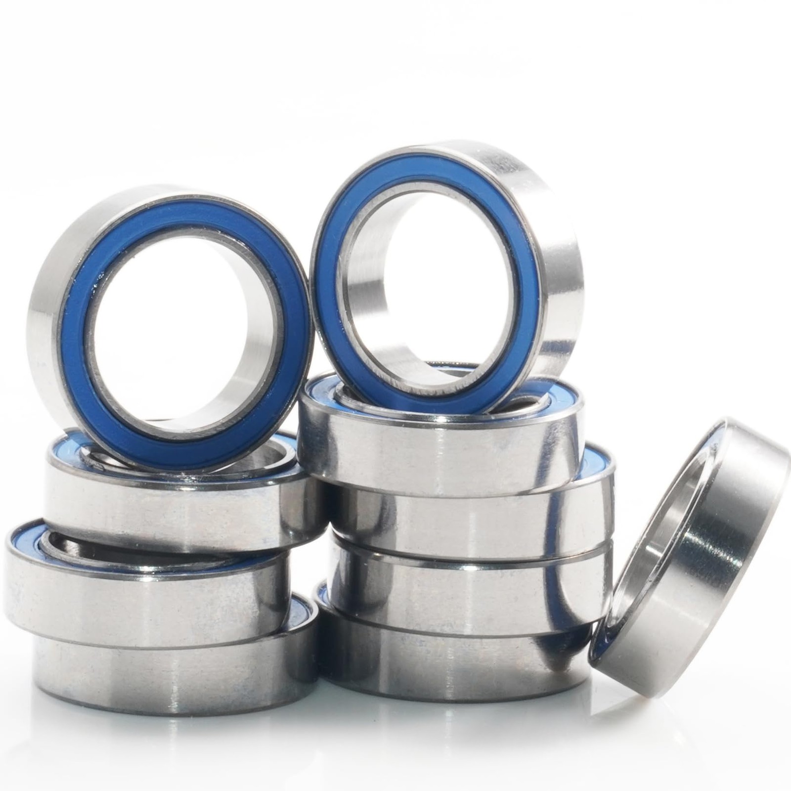 6700-2RS Ball Bearing 10x15x4mm ABEC-3 10×15 Blue Rubber Sealed Ball 10 PCS