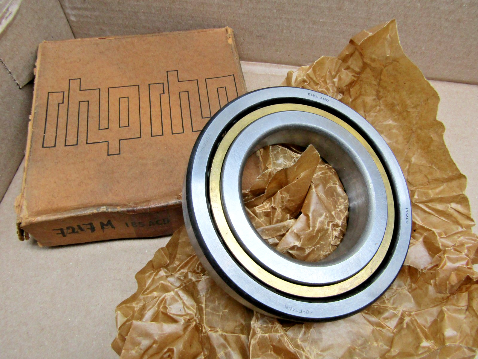 RHP Hoffman 185ACD 7217BM 85mm X 150mm X 28mm Angular Contact Bearing BECBM