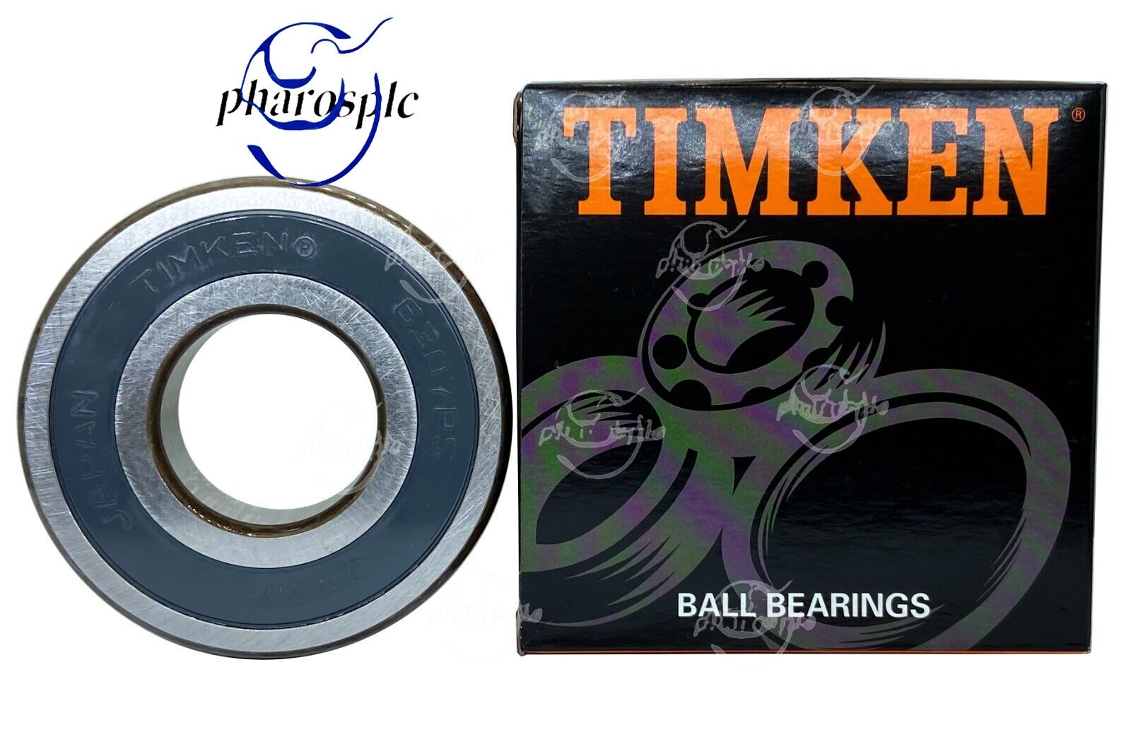TIMKEN 6307-2RS USA 35X80X21MM Double Rubber Seal Ball Bearings