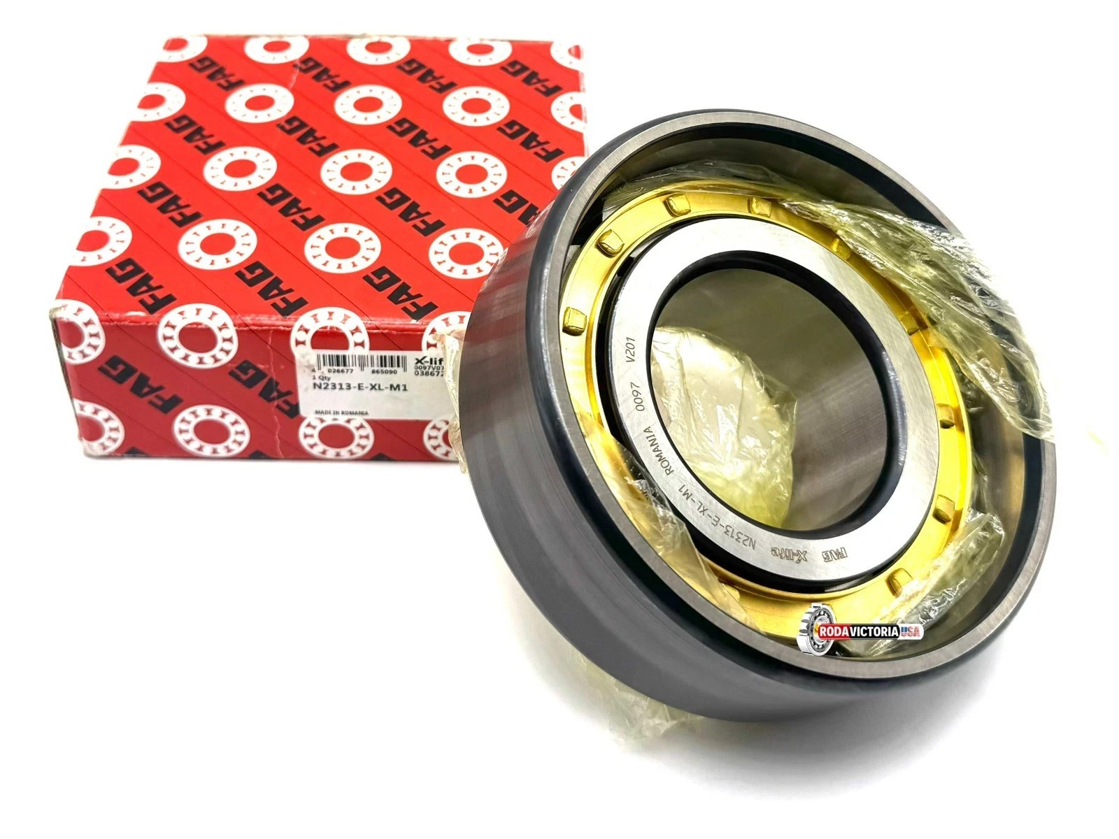 FAG N2313 E XL M1 Cylindrical Roller Bearing, Single Row 65x140x48 mm