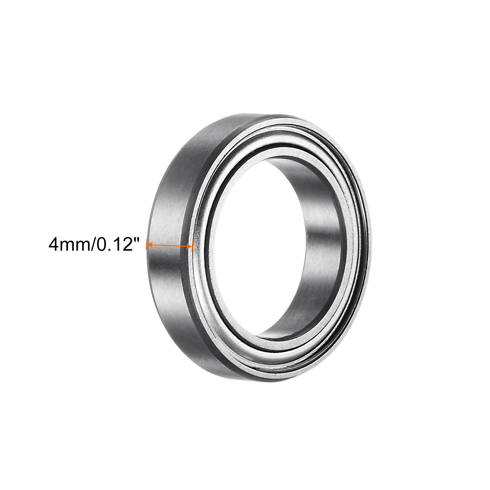 5pcs 6701ZZ Deep Groove Ball Bearings Chrome Steel Z2 Bearing 12mm x 18mm x 4mm