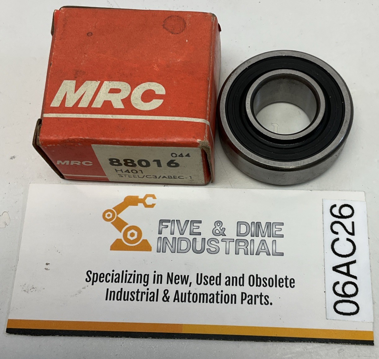 MRC 88016 Deep Groove Radial Ball Bearing