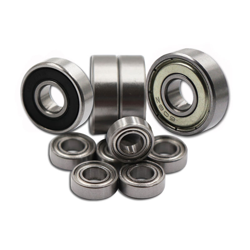 10PCS 603 604 605 606 607 608 609ZZ Metal Double Shielded Ball Roller Bearing