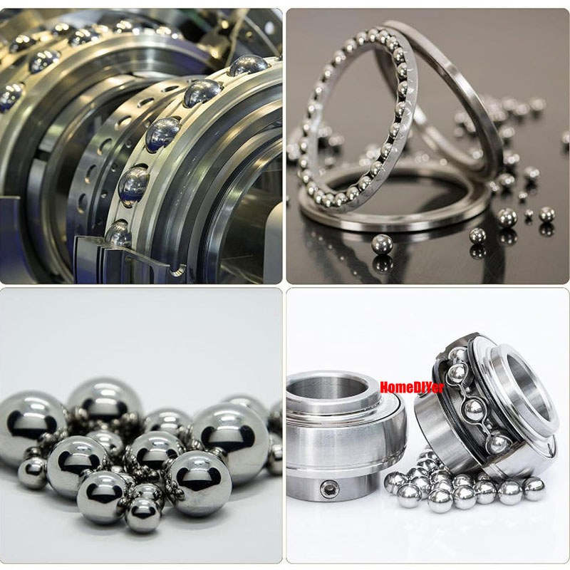 Solid Steel Ball Diameter 5.46mm-8.1mm High Precision Bearing Balls Smooth Bead