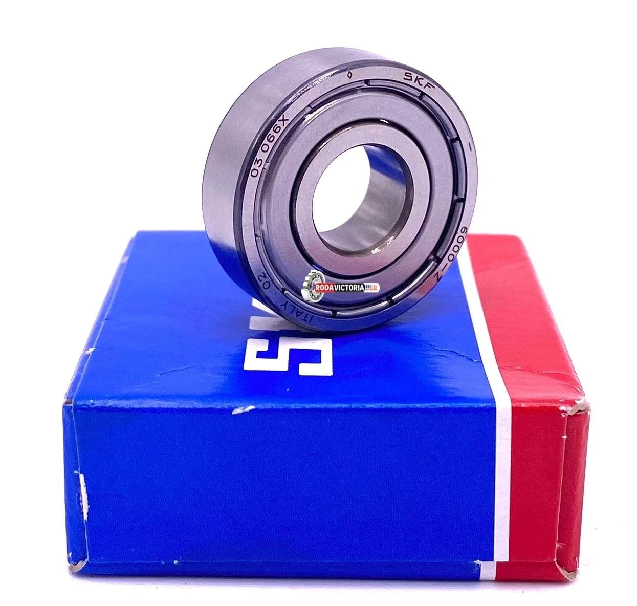 SKF Italy 6000 Z Ball Bearing Metal Shielded One Side + Open One Side 10x26x8 mm