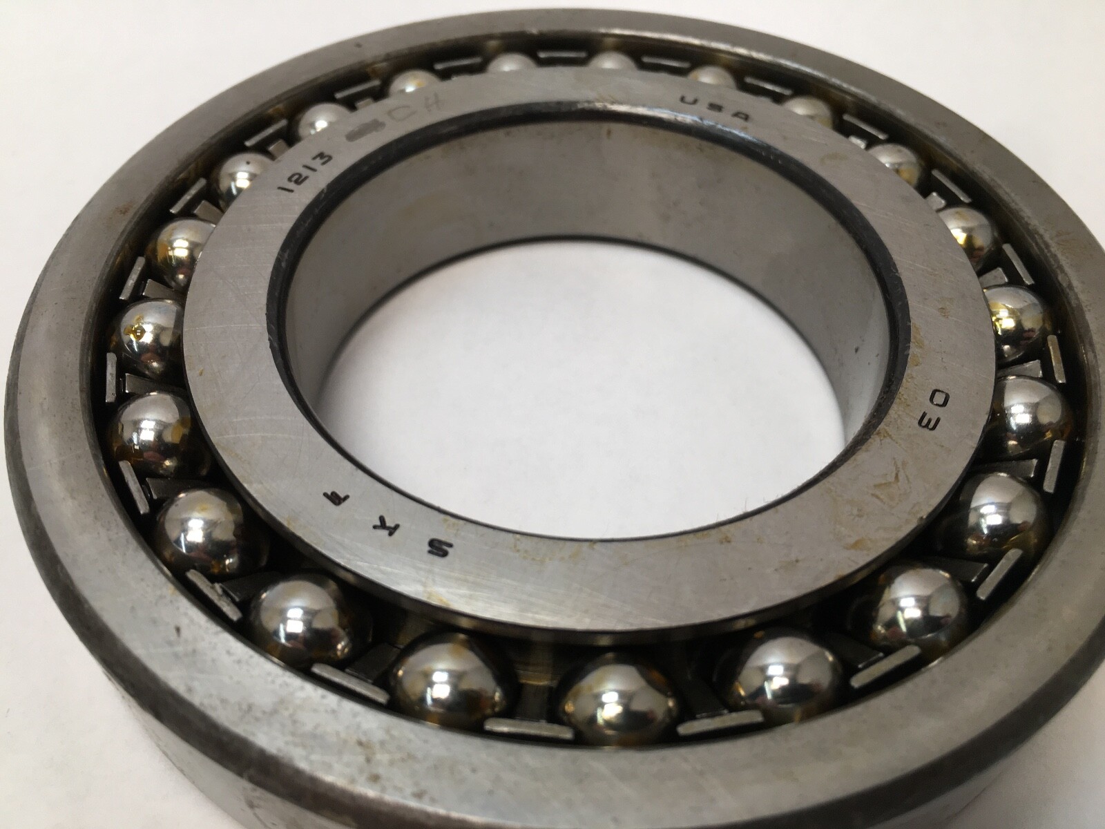 SKF 1213-J-C4 Self Aligning Bearing 65x120x23 mm 1213JC4 USA 2 pcs