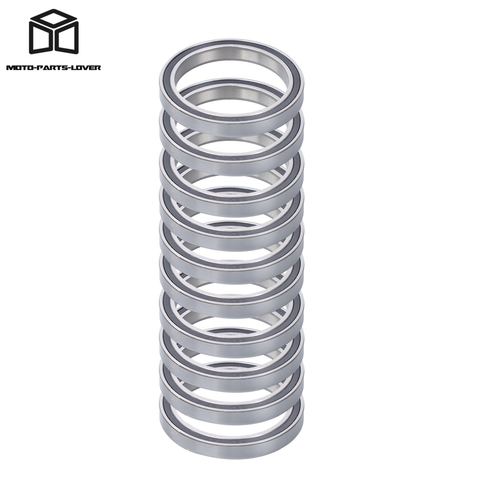 6809-2RS Rubber Sealed Ball Bearings 10pcs 45x58x7mm Set