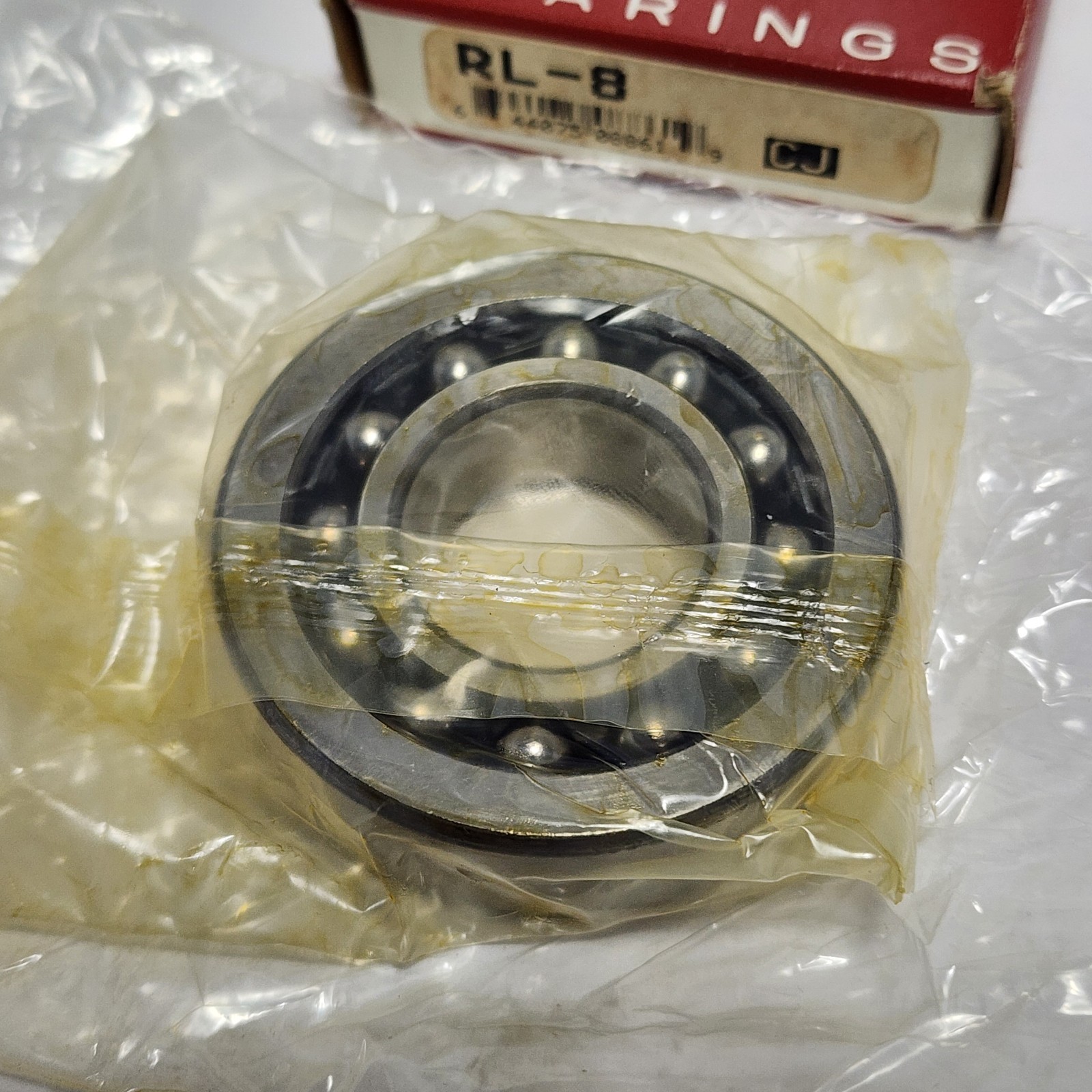 RL-8 / RL 8 Consolidated Ball Bearing – Straight Bore, 1.0000 in ID, 2.2500 in
