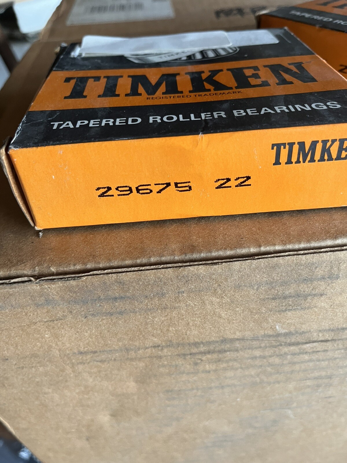 One (1) Timken 29675 Tapered Roller Bearing Cone 2-3/4″ Bore NEW