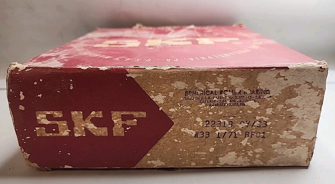 SKF 22318 C3 Spherical Roller Bearing NOS