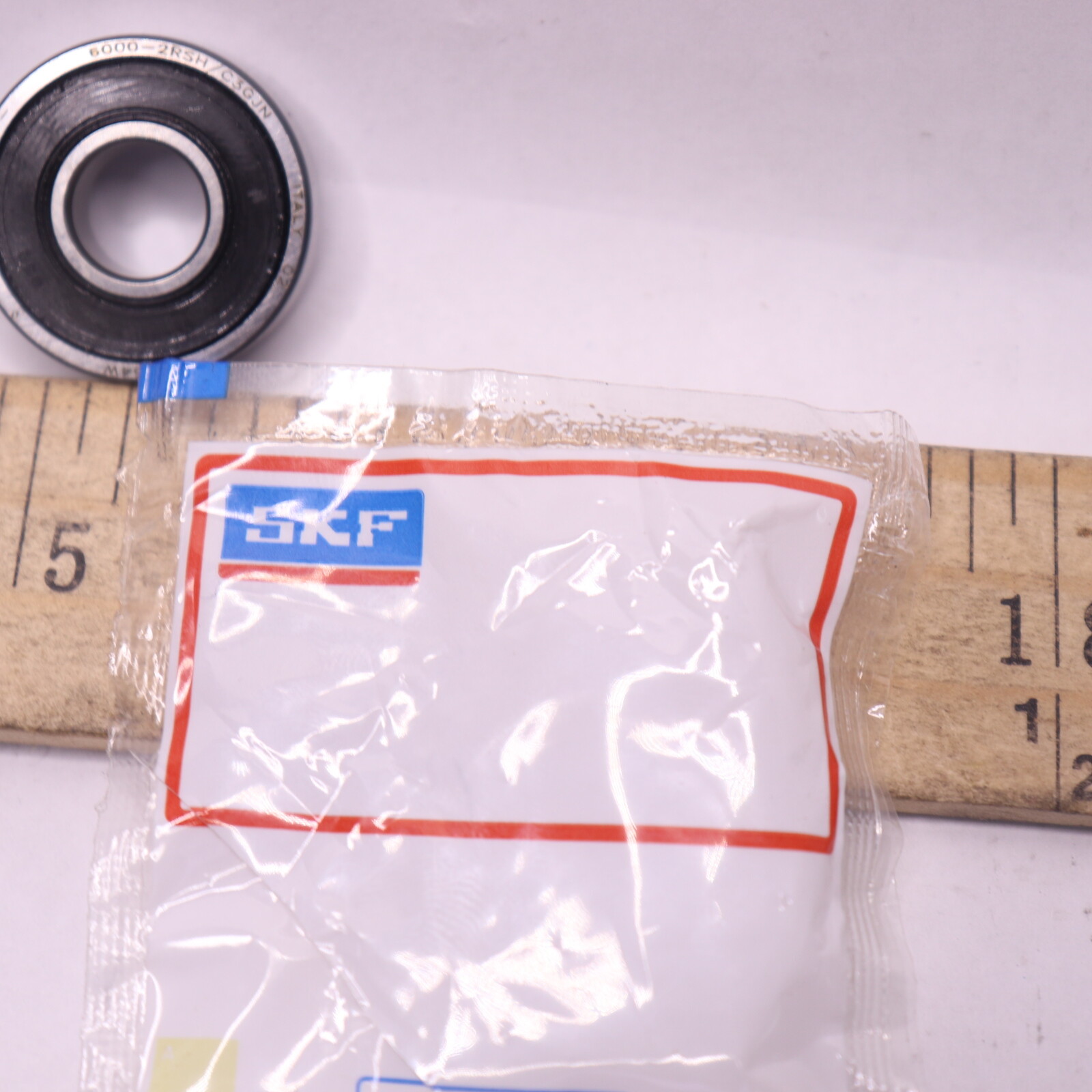 SKF Radial Deep Groove Ball Bearing 6000-2RSH