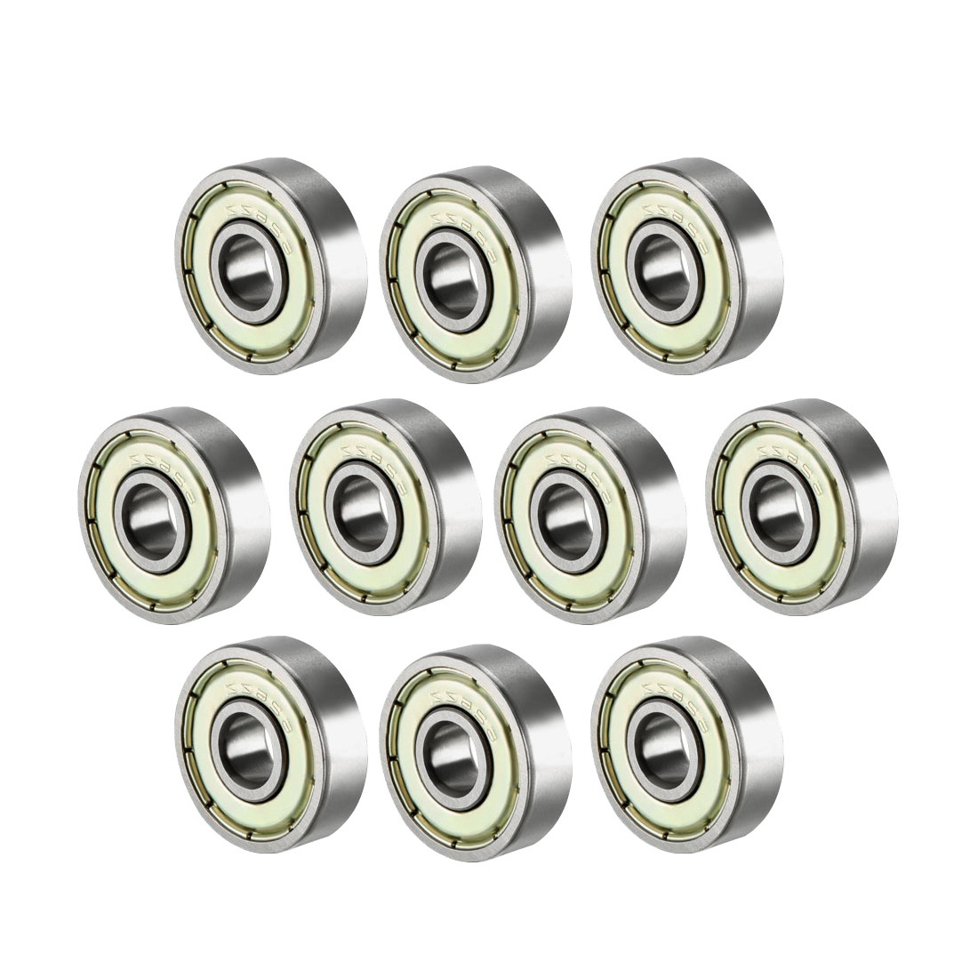 10Pcs 626Z Deep Groove Ball Bearing For Equipment Steel Single Shield 6x19x6mm