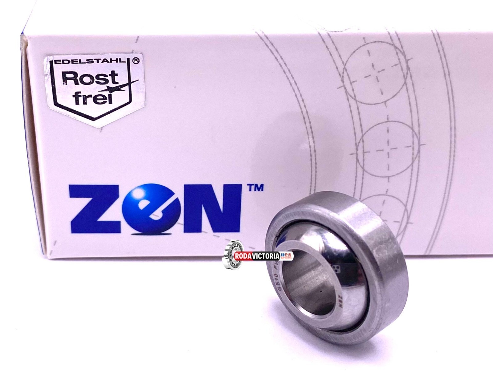 ZEN GE10 FW Radial Spherical Plain Bearing GEH10C 10x22x12 mm