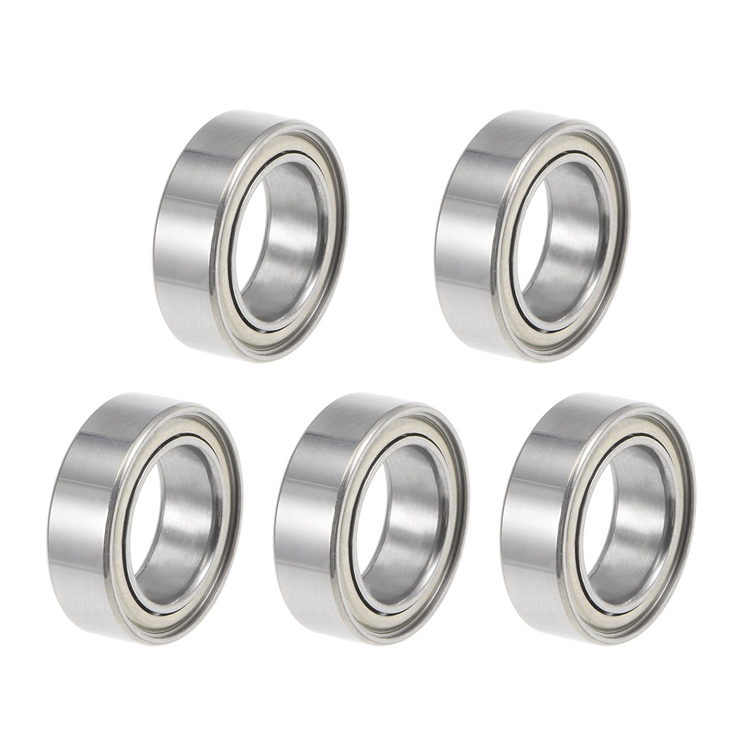 MR63ZZ Ball Bearing 3x6x2.5mm Double Shielded Mini Deep Groove Bearings 5pcs
