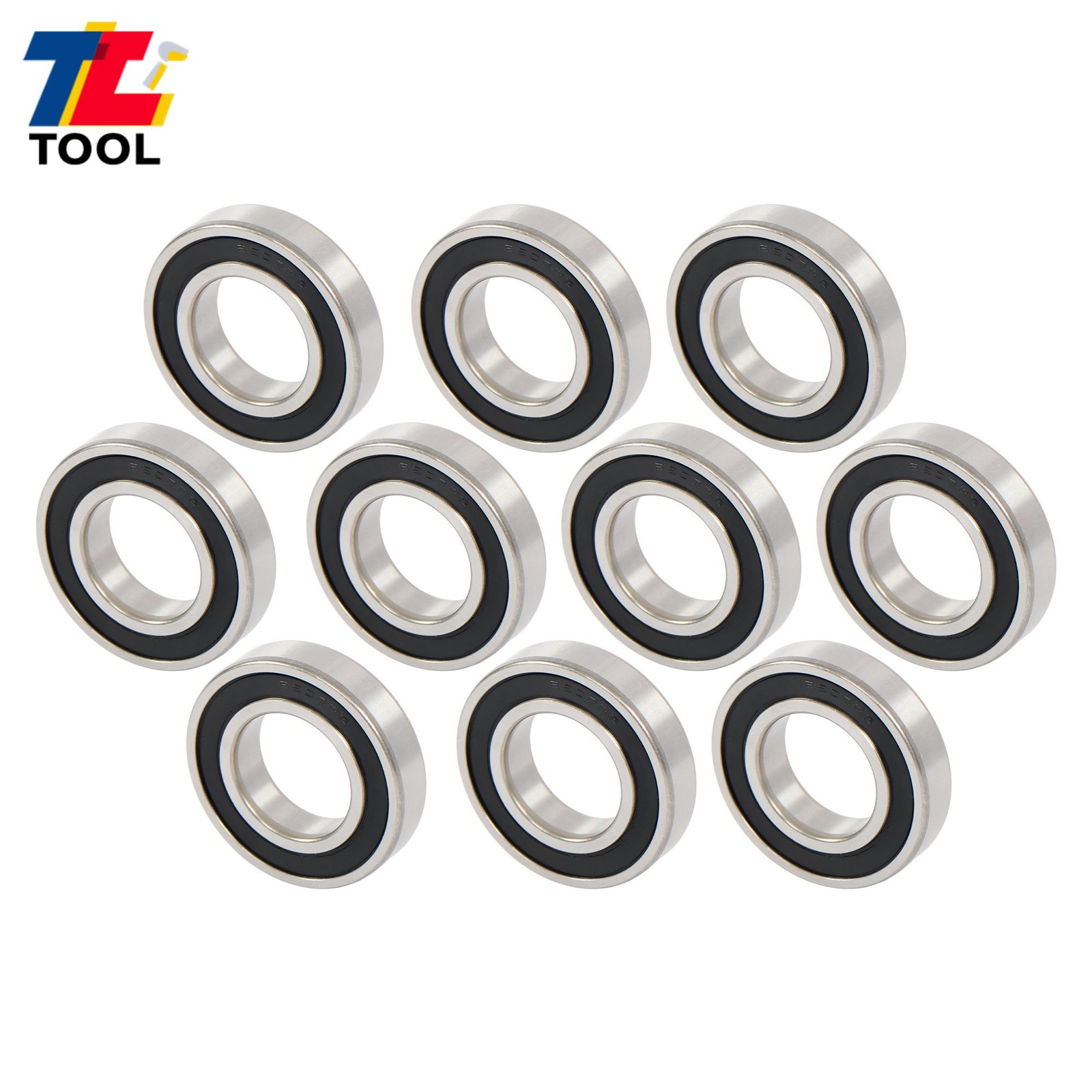 10 Pack 6209-2RS 45x85x19mm Bearings Double Rubber Sealed