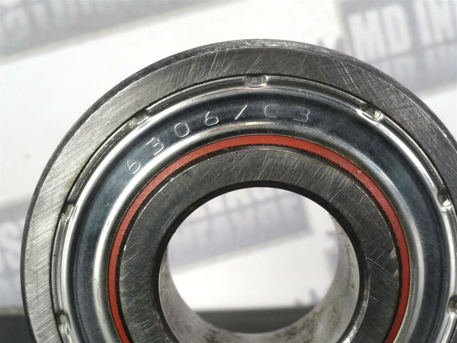 SKF – 6306/C3 Deep Groove Ball Bearing, 30 x 72 x 19 mm (NEW in BOX)