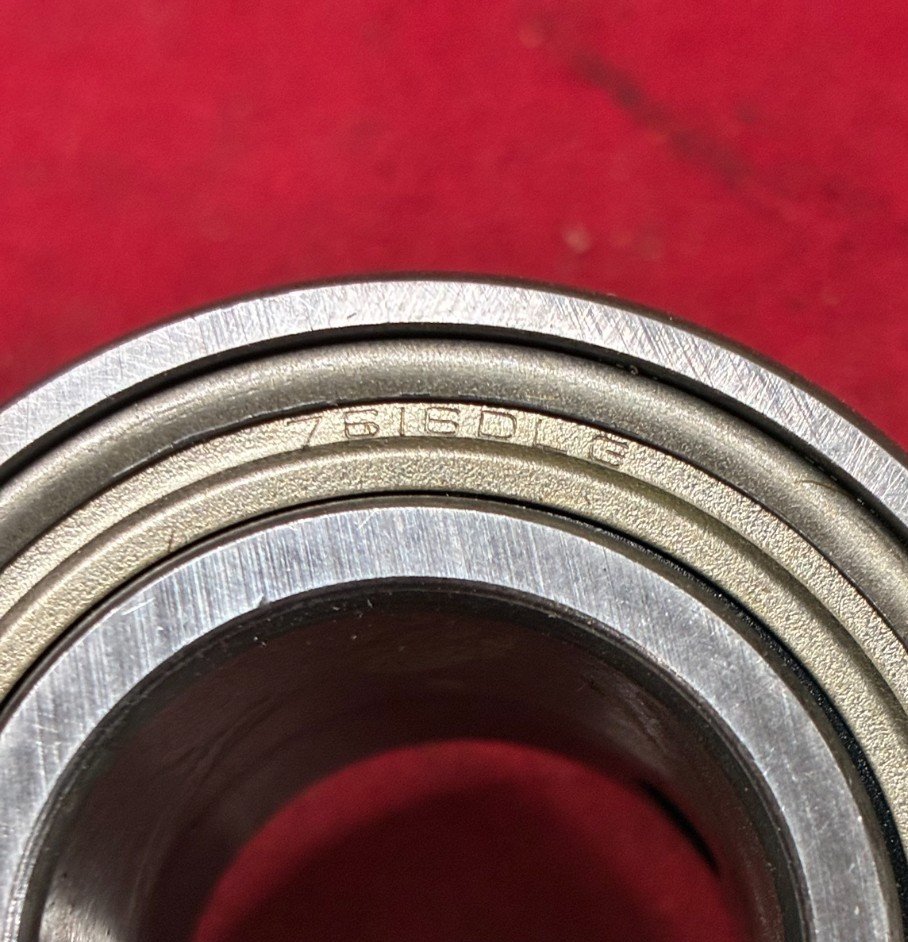 JAF 7616DLG SINGLE-ROW DEEP GROOVE BALL BEARING BORE: 1″ OD: 2″