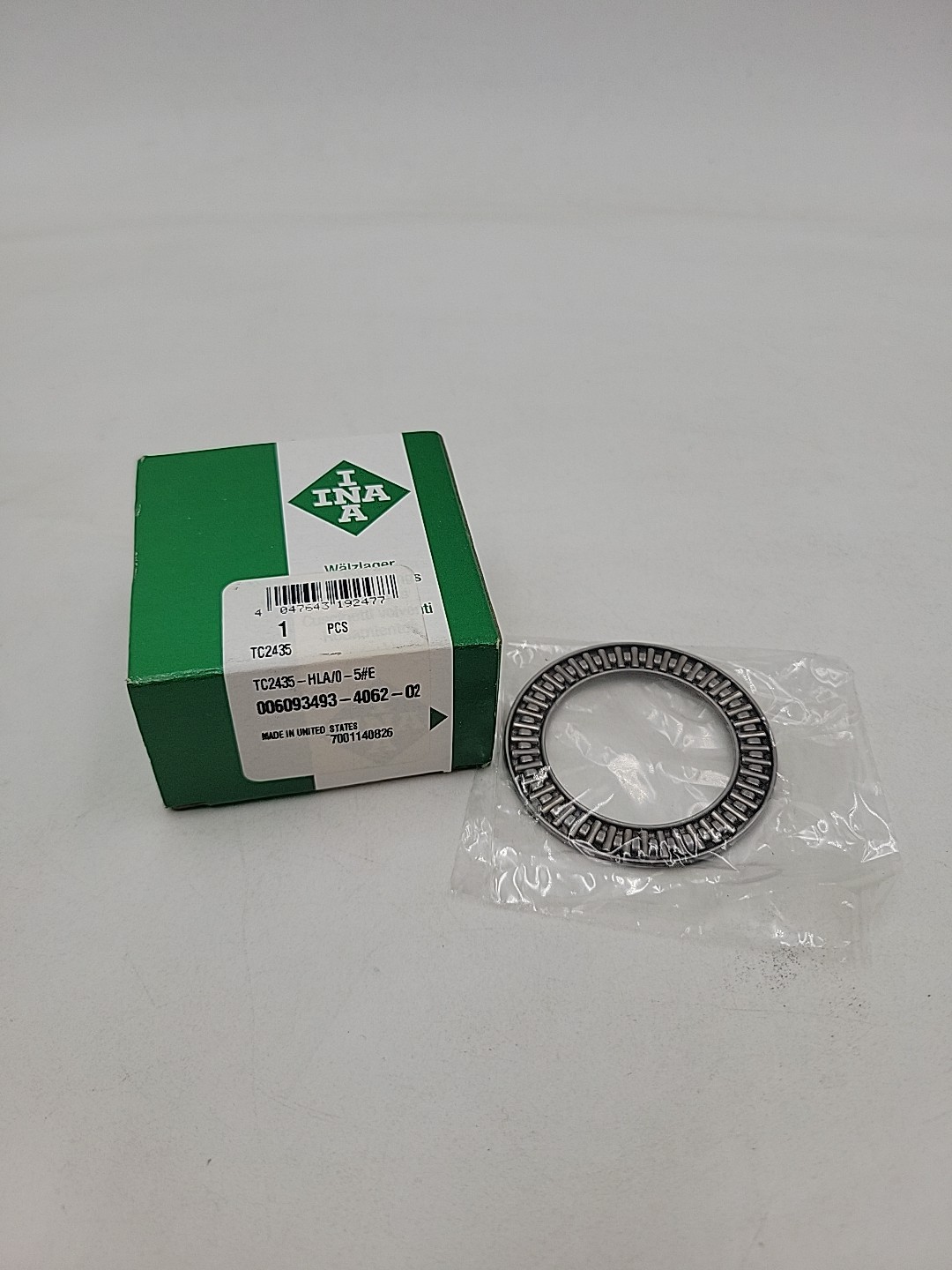 NEW INA (Schaeffler) TC2435 Roller Cage Assembly – 1-1/2 in Bore