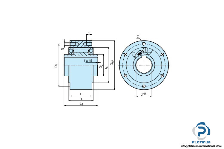 STIEBER GFR 55C FREEWHEEL CLUTCH BEARING-GFR55 C