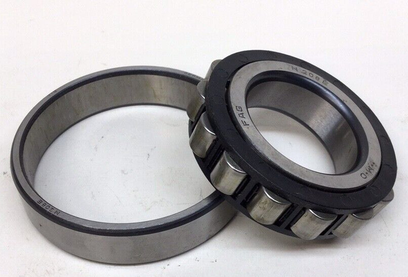 FAG N208E Cylindrical Roller Bearing 40mm ID X 80mm OD X 18mm W N-208E