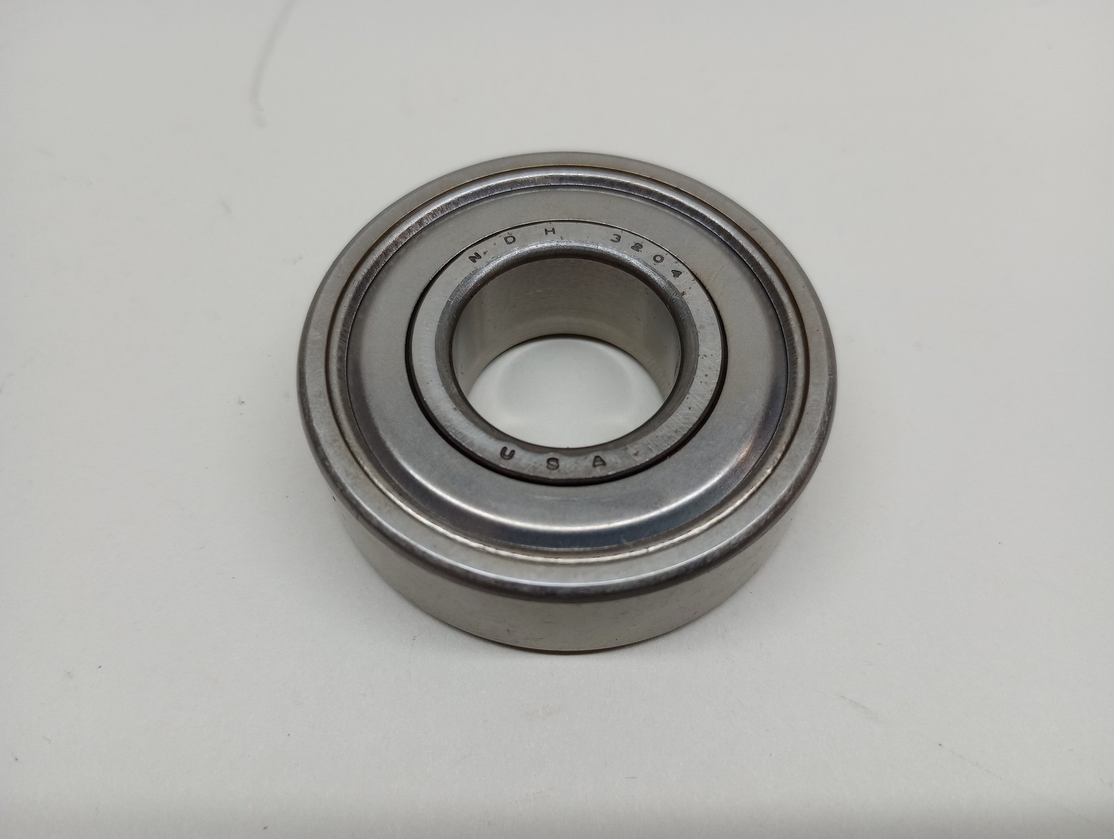 NDH 77504 New Departure Double Shielded Ball Bearing 3204 20 ID x 47 OD x 14 W