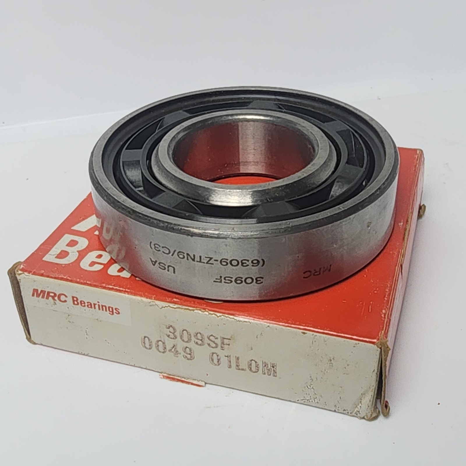 New MRC 309SF Ball Bearing 45mm x 100mm x 1.5630in ( Shield Rust )
