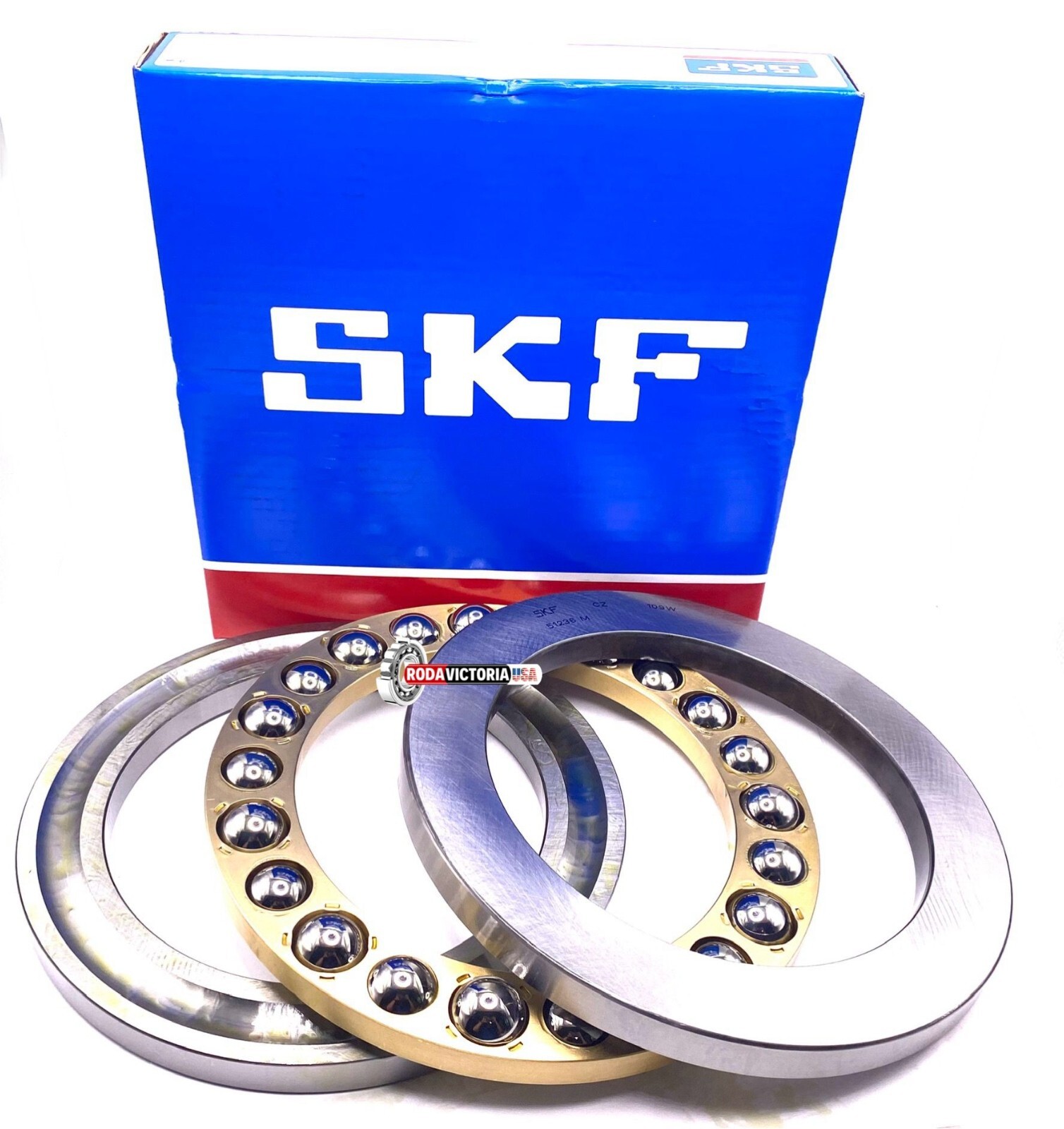 SKF 51236 M Axial Deep Groove Ball Bearing 180x250x56 mm