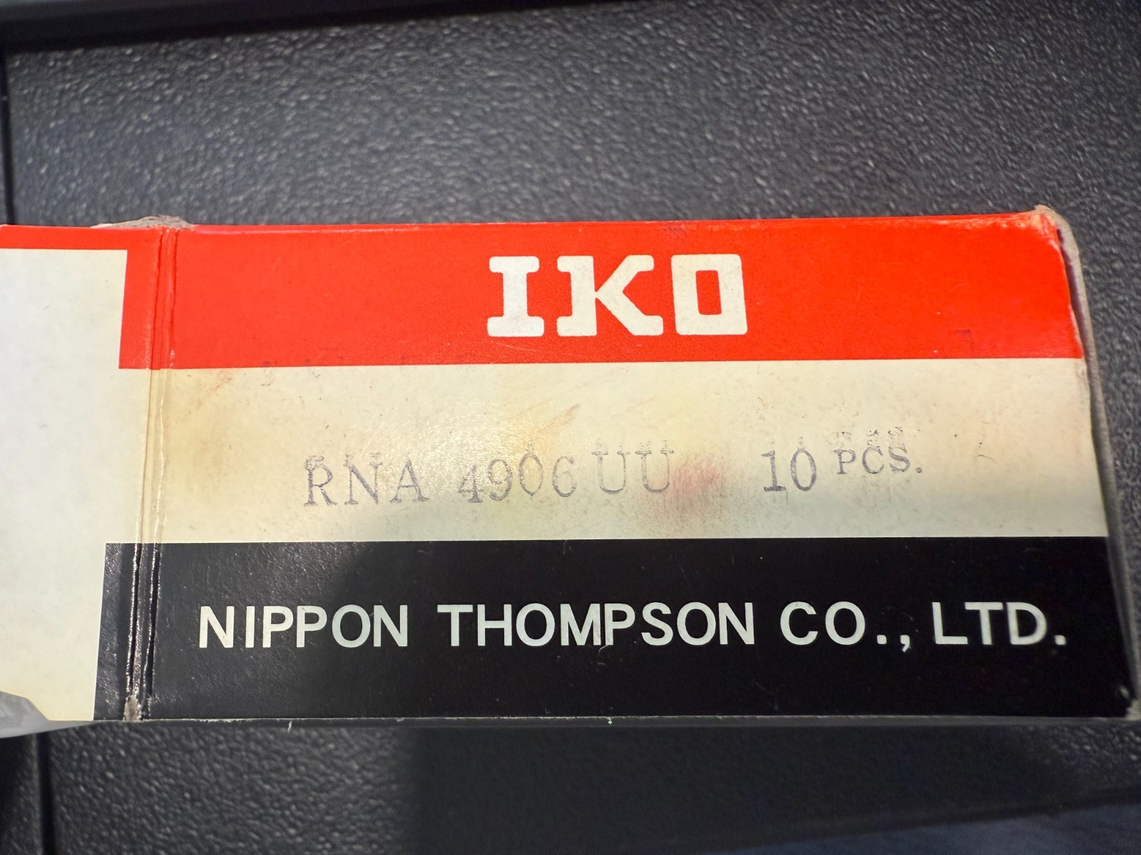 10 PACK OF THE IKO RNA-4906UU Needle Roller Bearings. Free Shipping USPS.