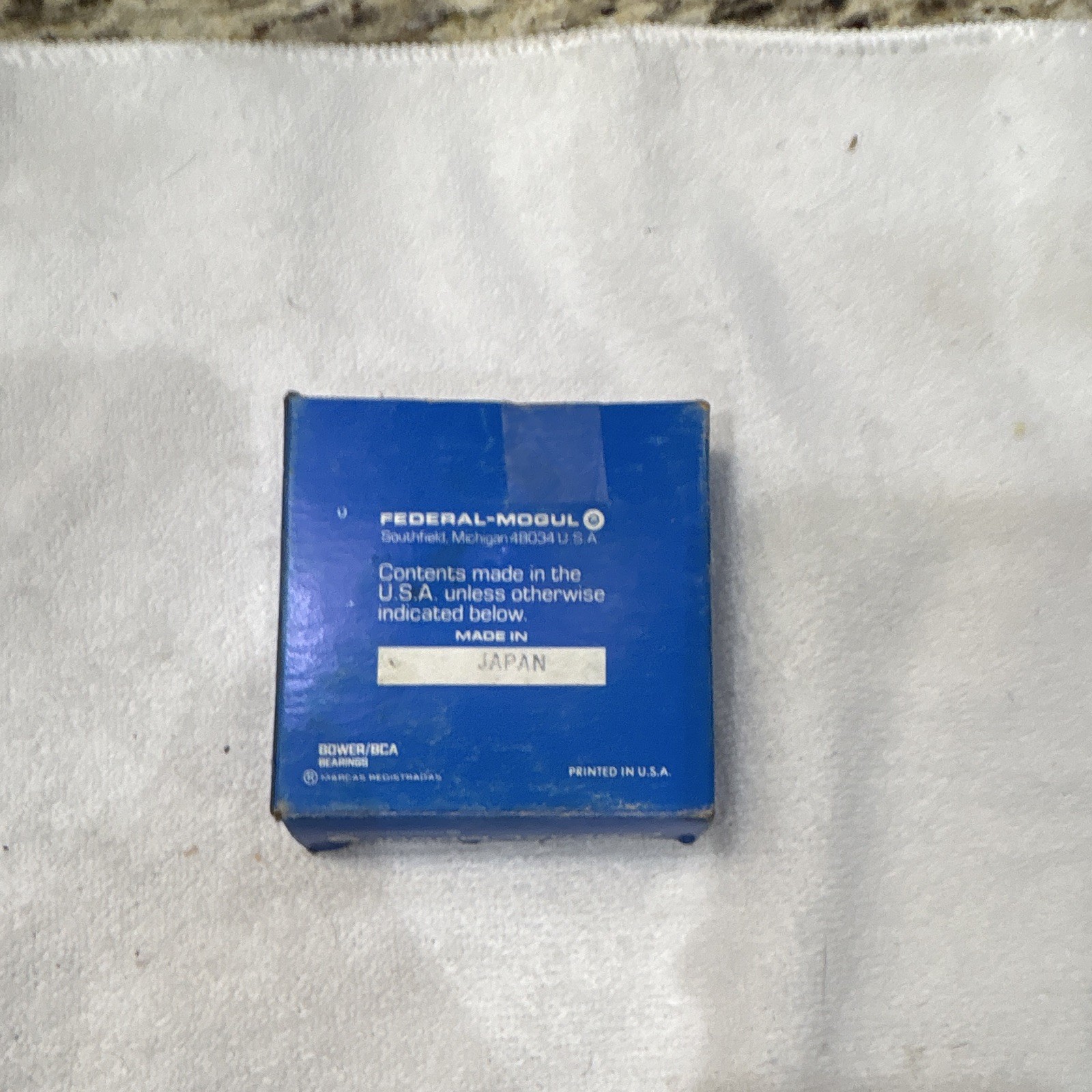 Bower/BCA Bearings (BCA) Federal-Mogul Bearing Box, Made in Japan (1)