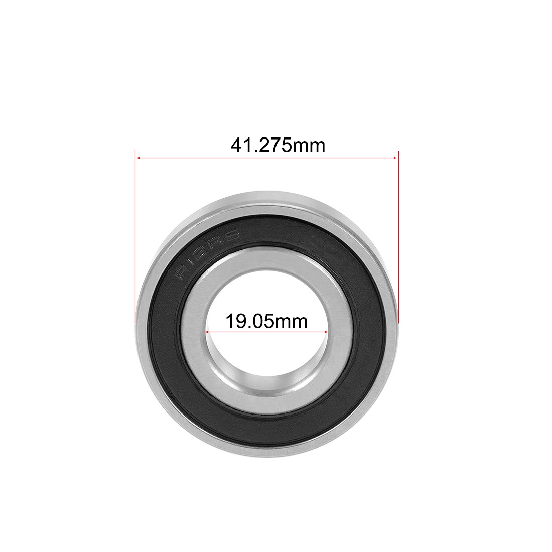 2pcs R12-2RS Deep Groove Ball Bearing 3/4″x1-5/8″x7/16″ Sealed GCr15 Bearings