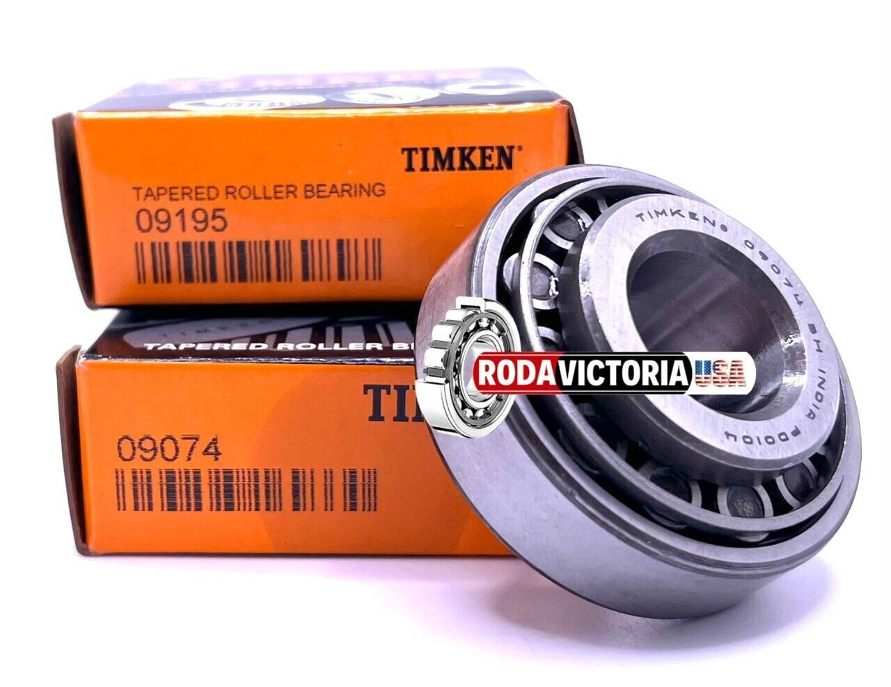 TIMKEN 09074 / 09195 Tapered Roller Bearing Cone and Cup 49.225×19.05×19.845 mm