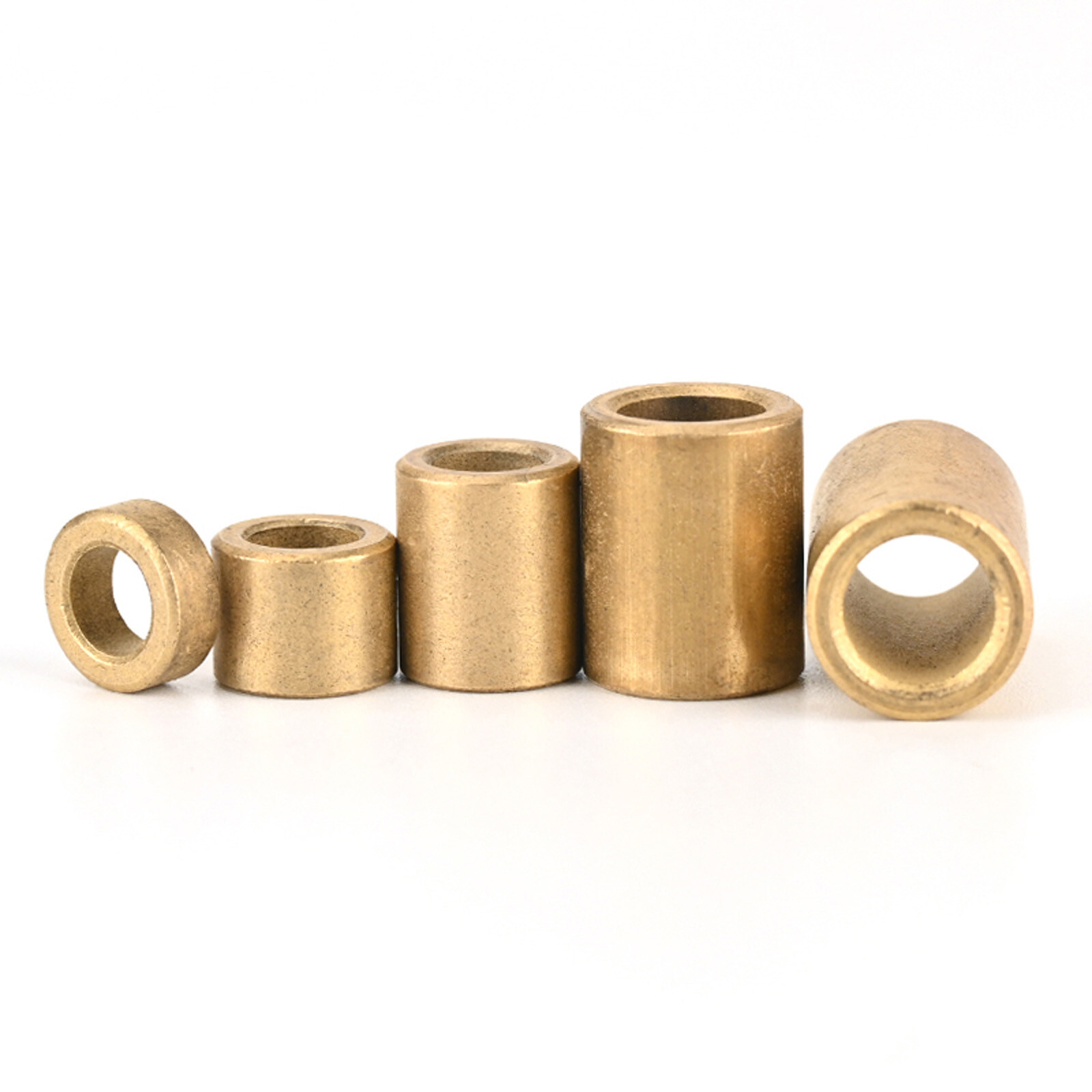 Metric Oilite Plain Bronze Sintered Bearing Bushes Series Bore 4mm to 60mm