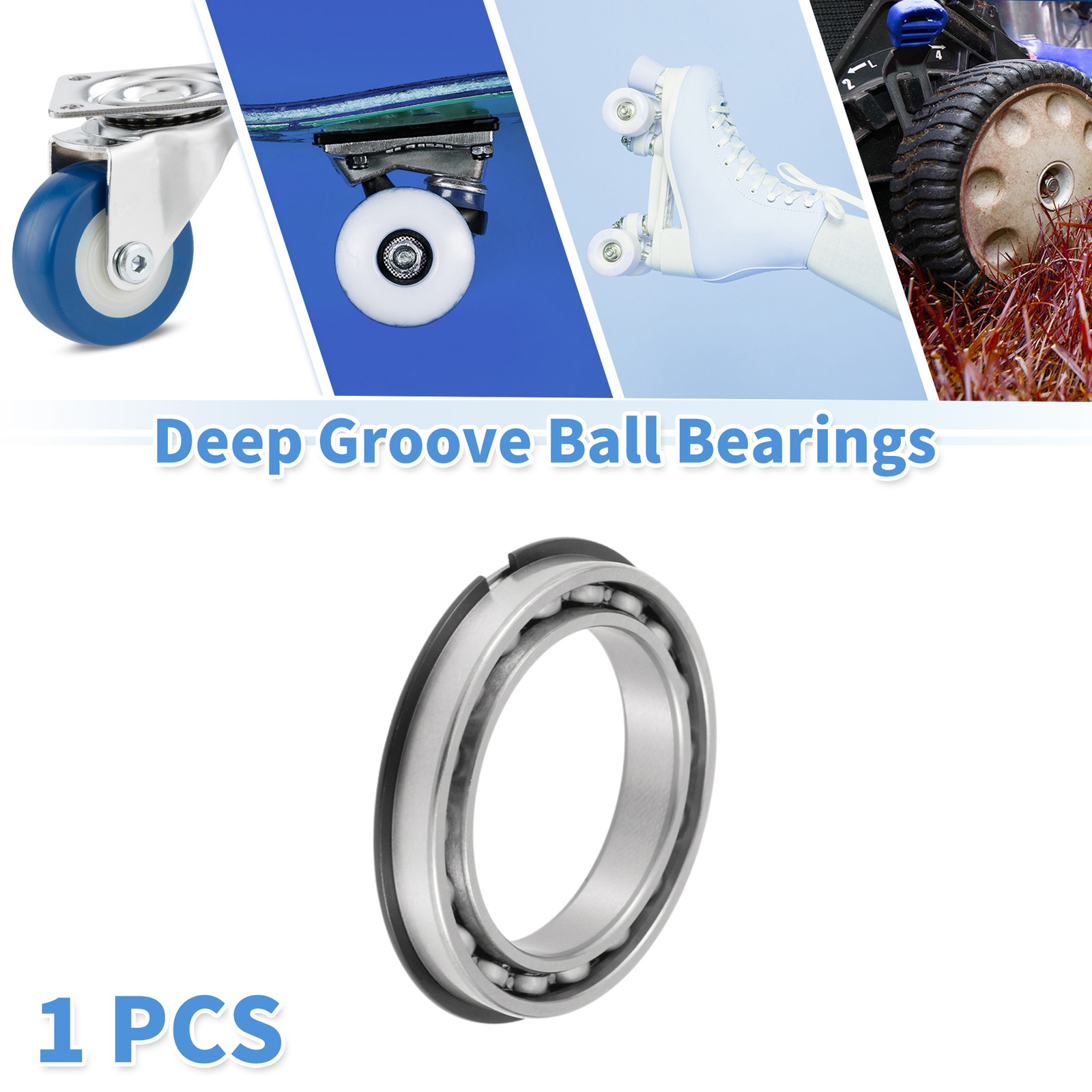 6806NR Deep Groove Ball Bearings 30x42x7mm 1 Pcs Scooter Skateboard Wheel